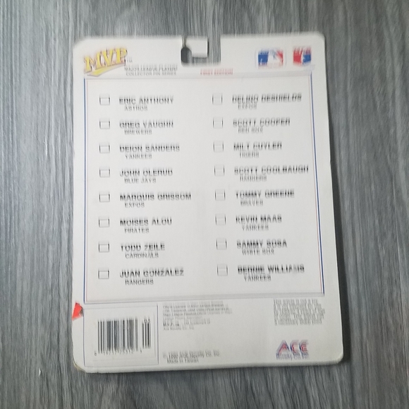 1990 MLB Eric Anthony of the Astros M.V.P. Rookie - Picture 3 of 7